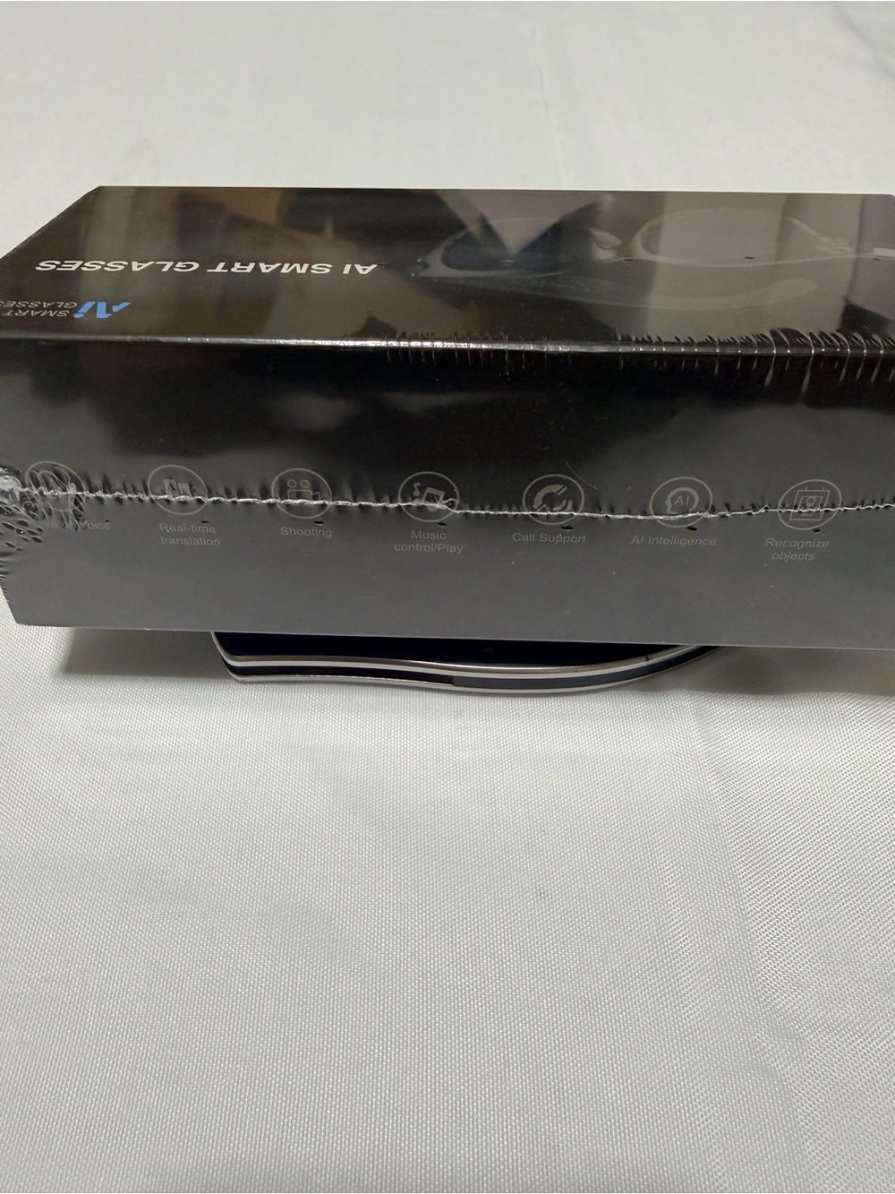 AI Smart Glasses Sunglasses in Black - Picture 2 of 10